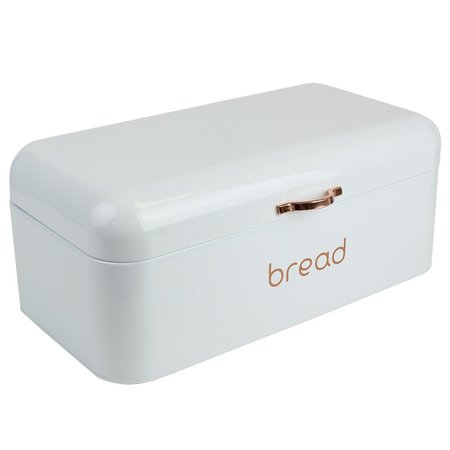 HDS TRADING Grove Bread Box, White ZOR96010